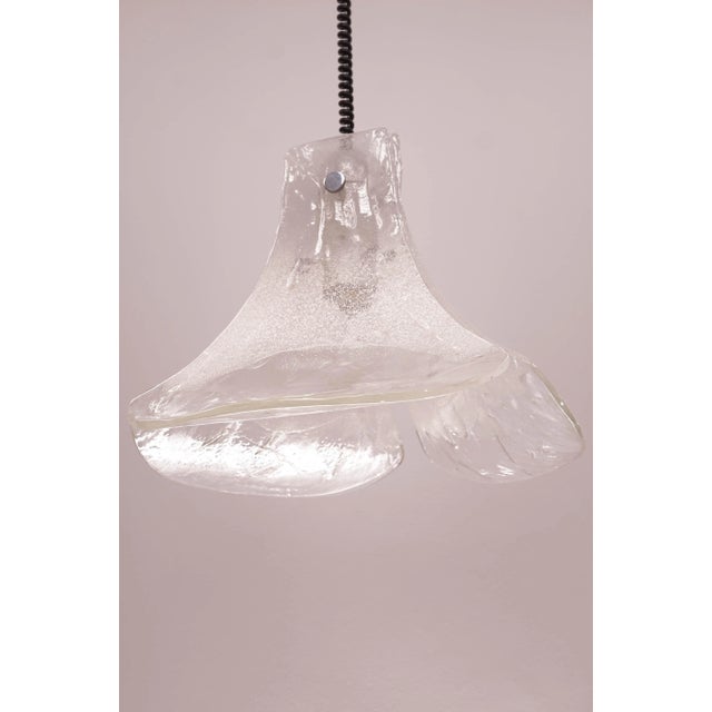 Murano Glass Hanging Lamp from Kalmar For Sale - Image 8 of 11