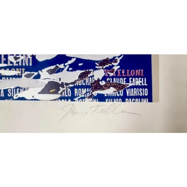 I vitelloni, 1998 Mimmo Rotella For Sale - Image 4 of 5