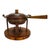 Arts & Crafts 1920s Arts & Crafts Copper & Oak Chafing Dish For Sale - Image 3 of 12