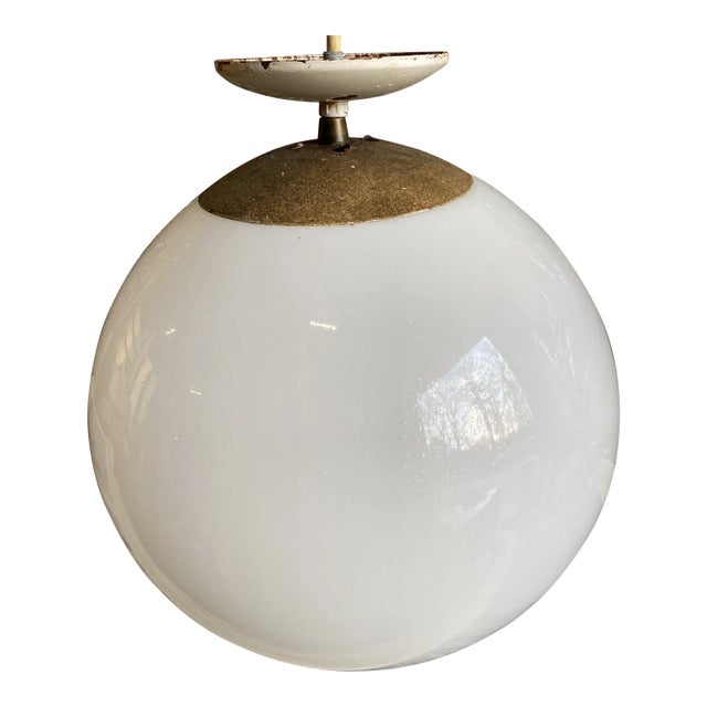 1970s Eames Mid Century Globe Light For Sale