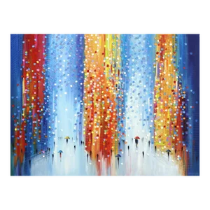 "Rainy Day Reflections" Original Artwork by Ekaterina Ermilkina
