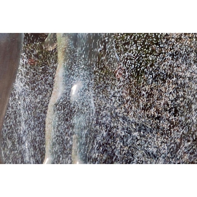 Cranbrook Amye Charfoos Orpheus Fountain by Carl Milles Color Photograph Signed For Sale - Image 9 of 11