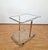 Mid-Century Modern Chrome and Glass Bar Cart, Italy, 1960s For Sale - Image 6 of 14