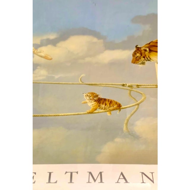 Mid 20th Century Mid-Century Modern Michael Parkes Print, Dream for Rosa, Framed With Glass, 32"h For Sale - Image 5 of 7