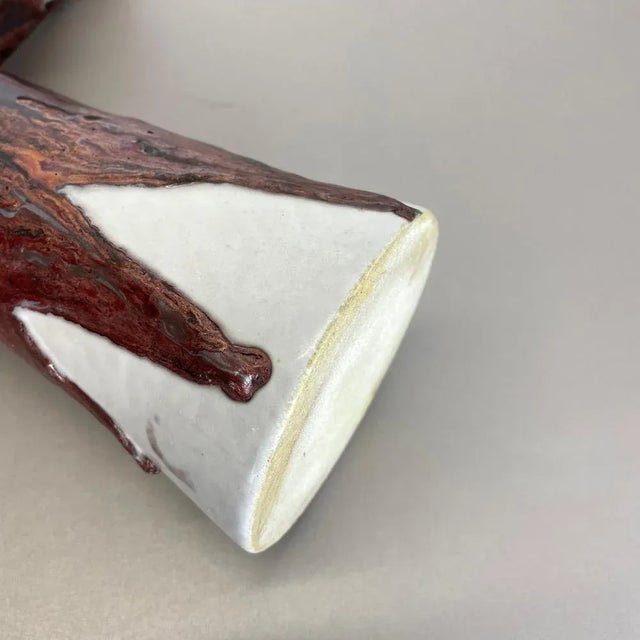 Super Glazed Ceramic Studio Pottery Vase Objects from Otto Keramik, Germany, 1970s For Sale - Image 17 of 18