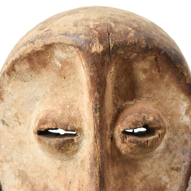 Wood Early 20th Century Lega Bearded Mask For Sale - Image 7 of 7