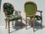 Mid-Century Modern Late 20th Century Pair of Floridian Faux Bois Rope & Tassel Armchairs For Sale - Image 3 of 12