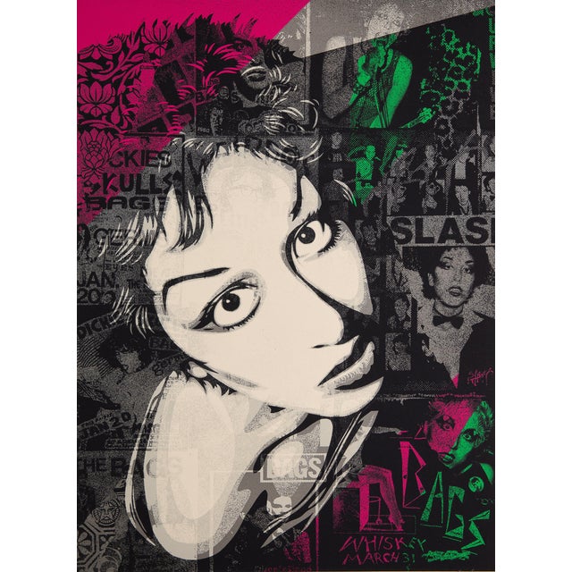 Shepard Fairey (Obey), Alice Bag, Original Screenprint For Sale