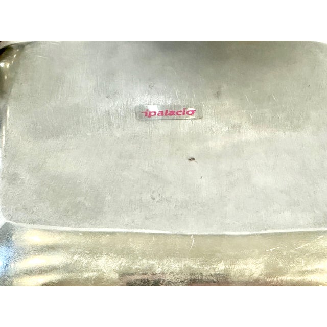 Mid-Century Enamel Aluminium Balls with Tray from Ipalacio, 20th Century, Set of 4, in Flawless conditions. Designed 1960...