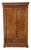 Vintage Ethan Allen Burled Wood Townhouse Armoire For Sale