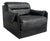 Black Leather Club Chair by Dreipunkt, 1970s For Sale