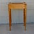 1984 Handcrafted One Drawer Bird’s Eye Maple Display Stand With Blue and White Platter For Sale In Cincinnati - Image 6 of 18