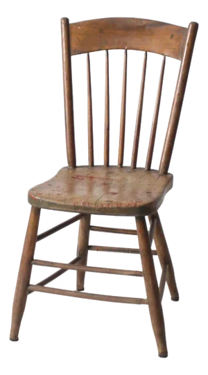 Antique Primitive Farmhouse Chair