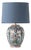 Dutch Delft Ceramic Table Lamp from Royal Tichelaar Makkum, 1940s For Sale