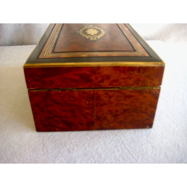 Mid 19th Century French Napoleon III Sewing Box For Sale - Image 10 of 12