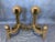 Antique Cannonball Cast Iron Fireplace Andirons - a Pair For Sale In Los Angeles - Image 6 of 8