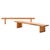 Wood Pine Benches by Sven Larsson, 1970s, Set of 2 For Sale - Image 7 of 7