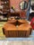 Rare Modular "Quadrifoglio" Coffee Table in Carved Oak by Giuseppe Rivadossi, 1970s For Sale In Los Angeles - Image 6 of 10