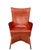 Super rare Dutch Designed Arm Chair by Gerard van der Berg . Beautiful warm Cognac Orange Color ,comes with a very nice...