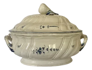 Soup Tureen from Boch, Luxembourg, 17th Century