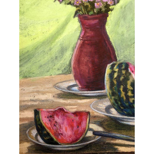 1960s Oil Painting Holiday Cherkas a.g. For Sale - Image 6 of 7