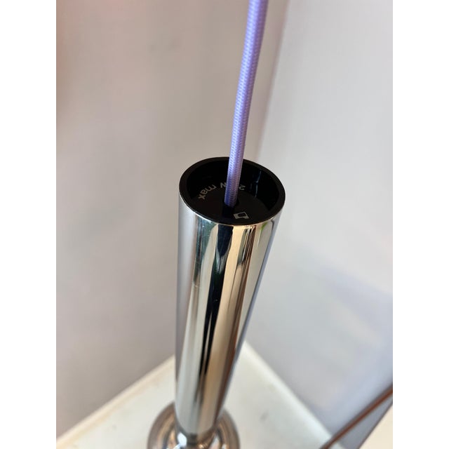 Silver Big Globe Hanging Lamp in Chrome by Motoko Ishii for Staff For Sale - Image 8 of 11