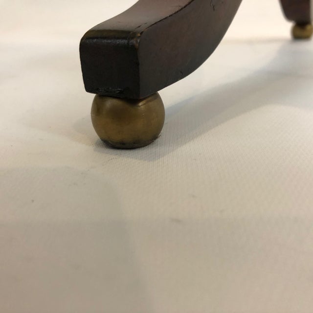 Regency Zebra Wood Nesting Tables Set of 3 Chairish