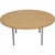 Circular Coffee Table in Oak from Hans Wegner, 1960s For Sale - Image 12 of 12