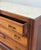 Antique Beveled Marble Top Wood Three Drawer Eastlake Commode For Sale - Image 12 of 15