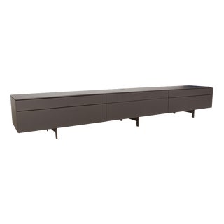 Cube Change Sideboard in Grey Wood from Interlübke For Sale