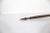 Antique Brass and Wood Candle Snuffer With Match Striker Long Handle For Sale - Image 6 of 10