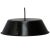 1950s Vintage Industrial French Black Enamel Pendant Lamp, 1950s For Sale - Image 5 of 5