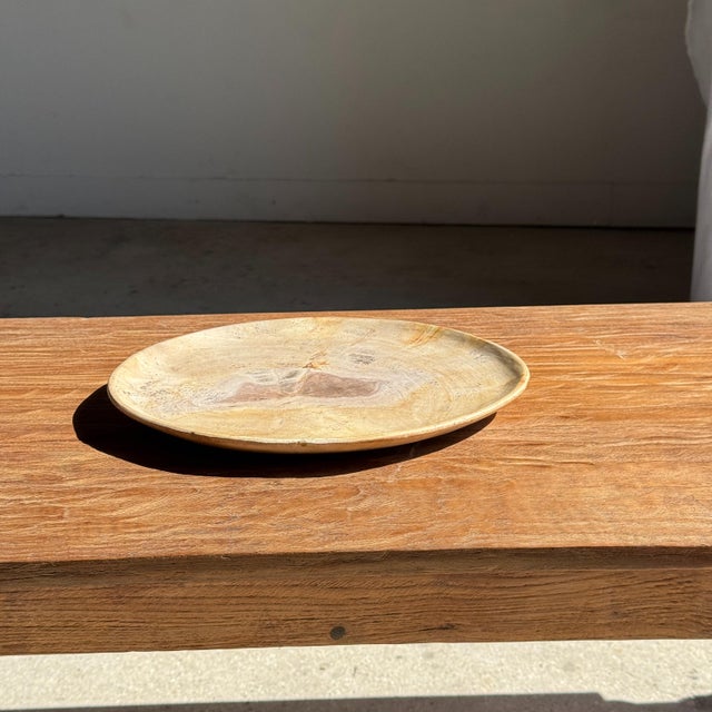 Brutalist Vintage Wooden Tray, 1980s For Sale - Image 3 of 11