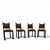 Swedish Grace Neoclassic Dining Chairs in Oak, Set of 4 For Sale - Image 18 of 18