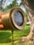 Vintage Fluted Wood and Brass Telescope For Sale - Image 12 of 18