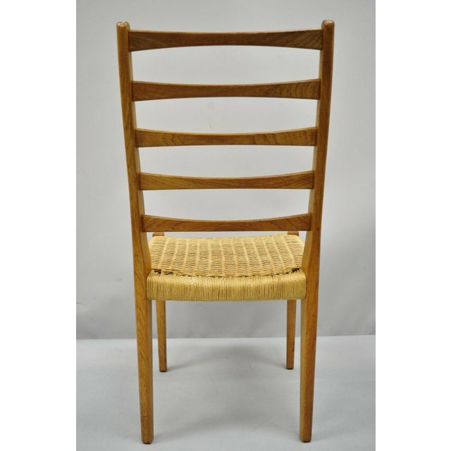 Vintage Mid Century Danish Swedish Modern Svegards Markaryd Teak Rope