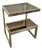 G-Shaped Side Table by Belgochrom for Dewulf Selection, Belgium, 1980s For Sale
