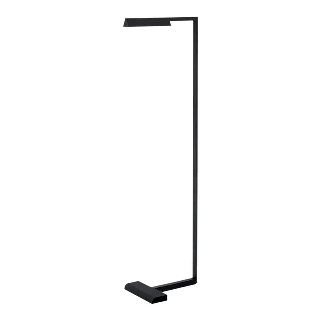 Visual Comfort Modern Dessau 46 Floor Lamp LED Nightshade Black For Sale