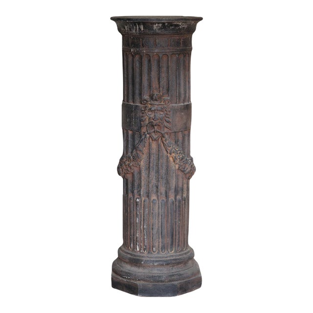 1900 Spanish Iron Pedestal Chairish