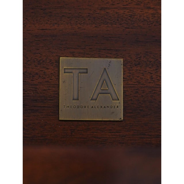 Theodore Alexander George III Burl Wood Bachelors Chest For Sale - Image 16 of 18