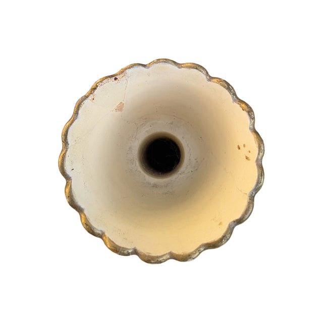 Antique Collectible Zsolnay Pécs Hungary Art Pottery Floral Vase – 14” Tall For Sale - Image 4 of 10