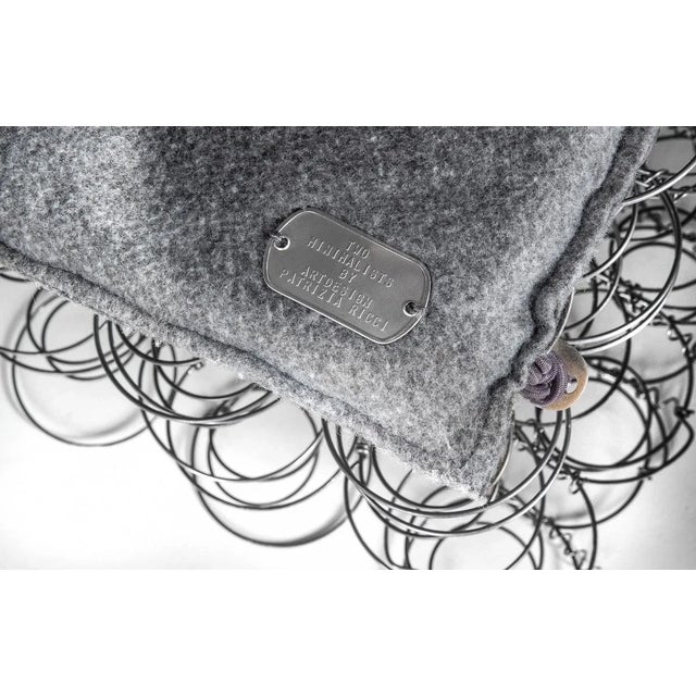 Not Yet Made - Made To Order Minimalist Chaise Lounge by Patrizia Ricci For Sale - Image 5 of 8