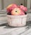Ceramic Made in Italy Vintage Trompe L’Oleil Basket of Apples For Sale - Image 7 of 11