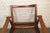 Mid 20th Century Teak "Spade Chair" Attributed to Finn Juhl With Cowhide Cushions For Sale - Image 13 of 14