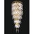 Collection medea chandelier, metal and crystal, ncs 047/80 by jago dimensions: d 80 x h 210 cm. Materials: metal, crystal....