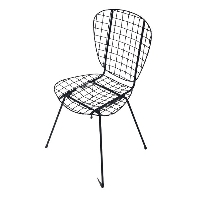 Vintage Wire Outdoor Chair, Holland For Sale