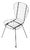 Vintage Wire Outdoor Chair, Holland For Sale