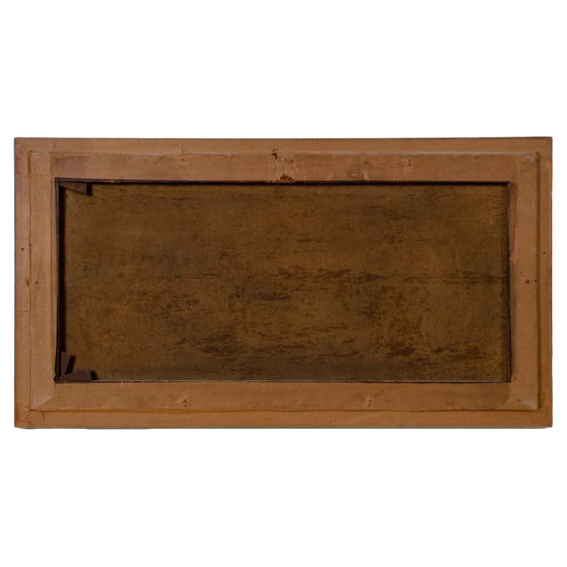 Textile Early 20th Century Philip Thomson Gilchrist Oil Painting For Sale - Image 7 of 8