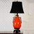 Hollywood Regency Glazed Ceramic Lamp in the Style of James Mont For Sale - Image 12 of 12