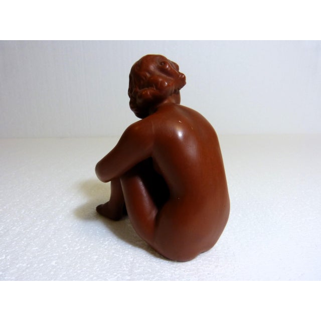 Goebel, Terracotta Nude Women 1960s, Set of 2, 1960s, Ceramic For Sale - Image 6 of 18